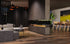 Ecosmart Fire Flex 122IL.BX1 Island Fireplace Insert - Black Finish / Stainless Steel Burner - ESF.FX.122IL.BX1